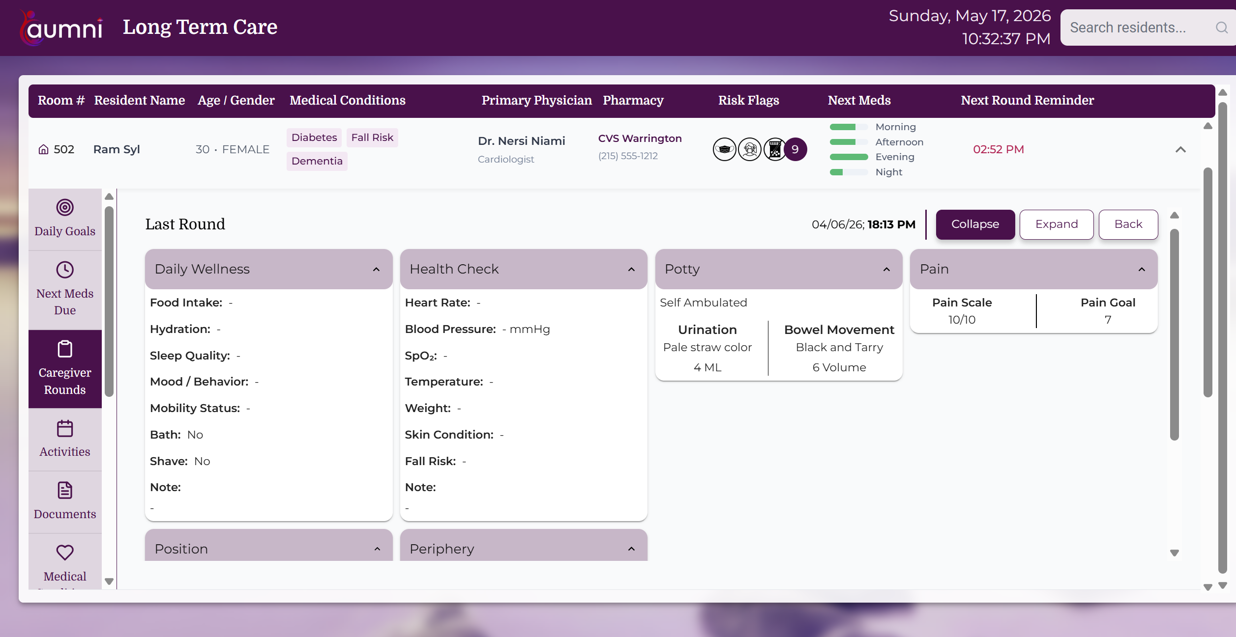 Caregiver Board